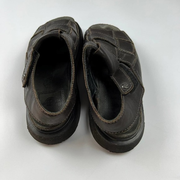 Doc Dr Martens Mens 12 Slingback Sandals Brown Leather Open Toe main image 4